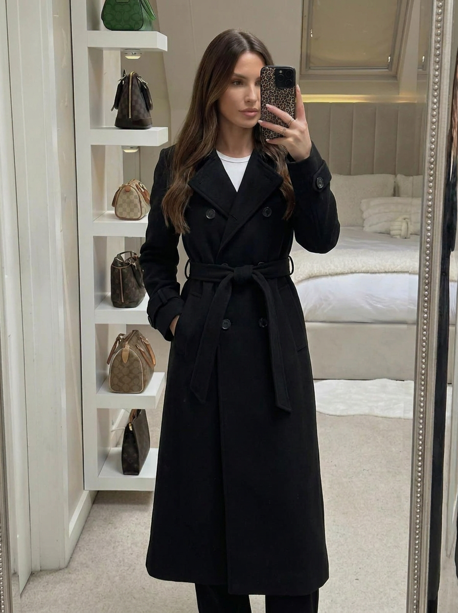 Tess | Women's Wool Belted Coat 1