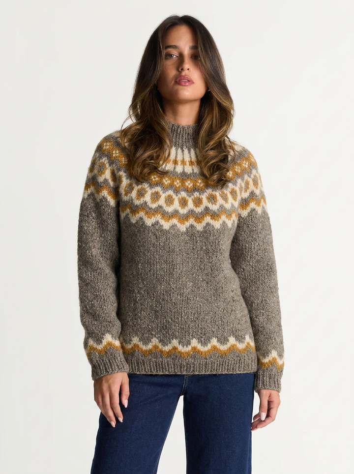 Tilly | Women's Chunky Knit Turtleneck Sweater