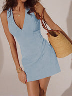 V-Neck Sleeveless Summer Dress | Noelle