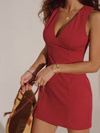 V-Neck Sleeveless Summer Dress | Noelle
