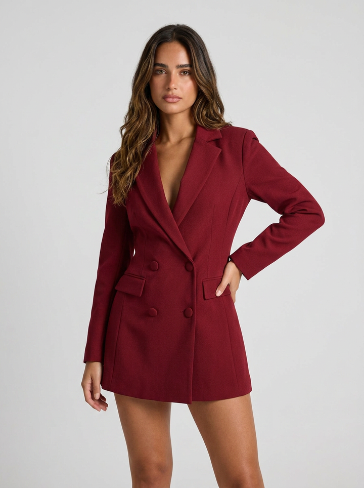 Valerie | Women's Blazer Dress Notch Lapel