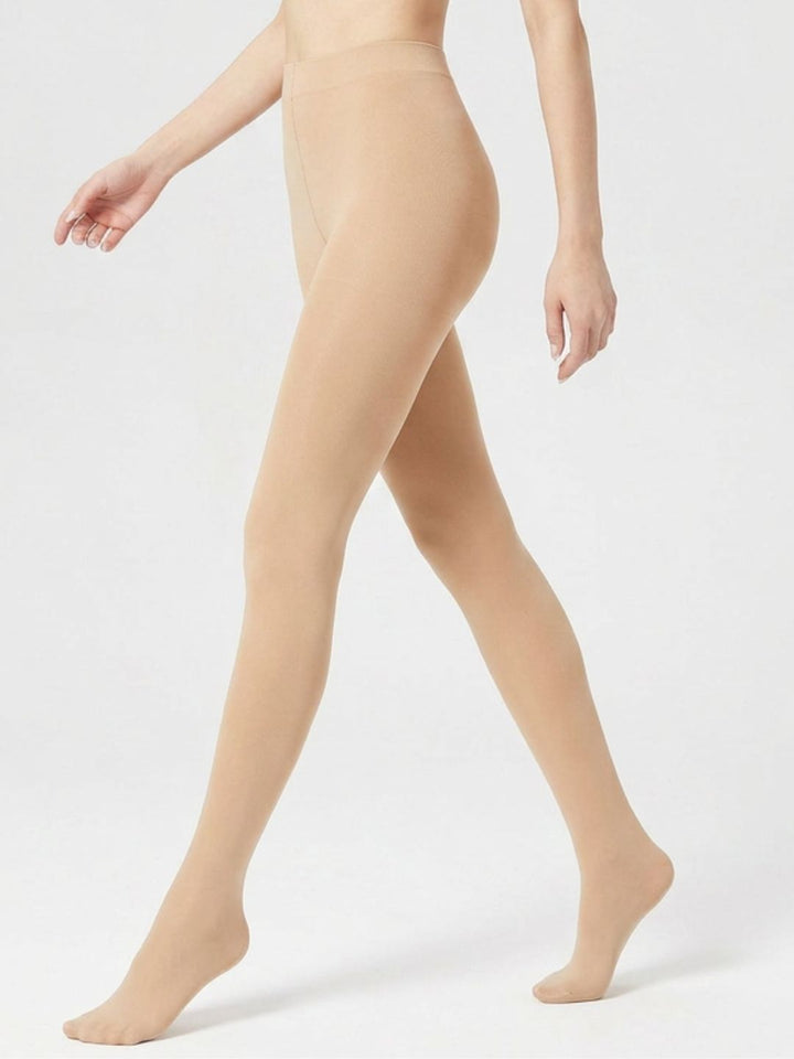 Viella | Women's Fleece Lined Thermal High Waist Tights