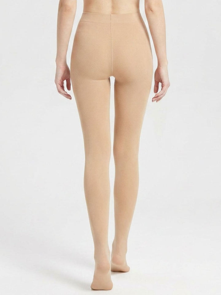 Viella | Women's Fleece Lined Thermal High Waist Tights