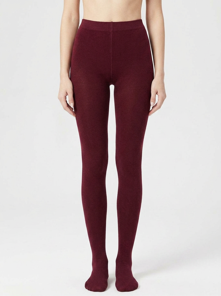 Viella | Women's Fleece Lined Thermal High Waist Tights