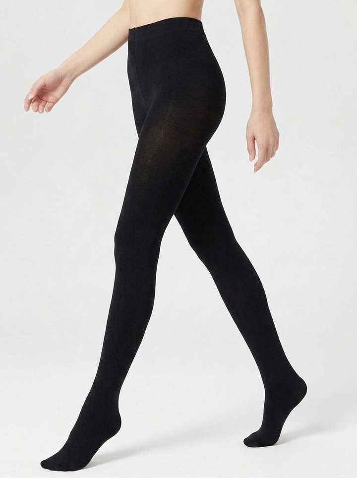Viella | Women's Fleece Lined Thermal High Waist Tights