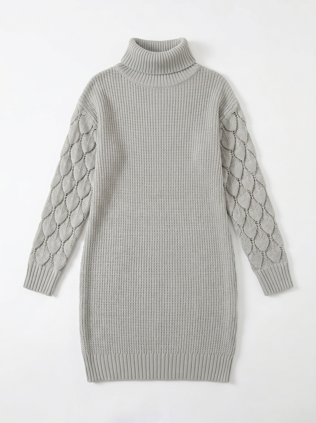 Willow | Knit Dress with Turtleneck & Long Sleeves