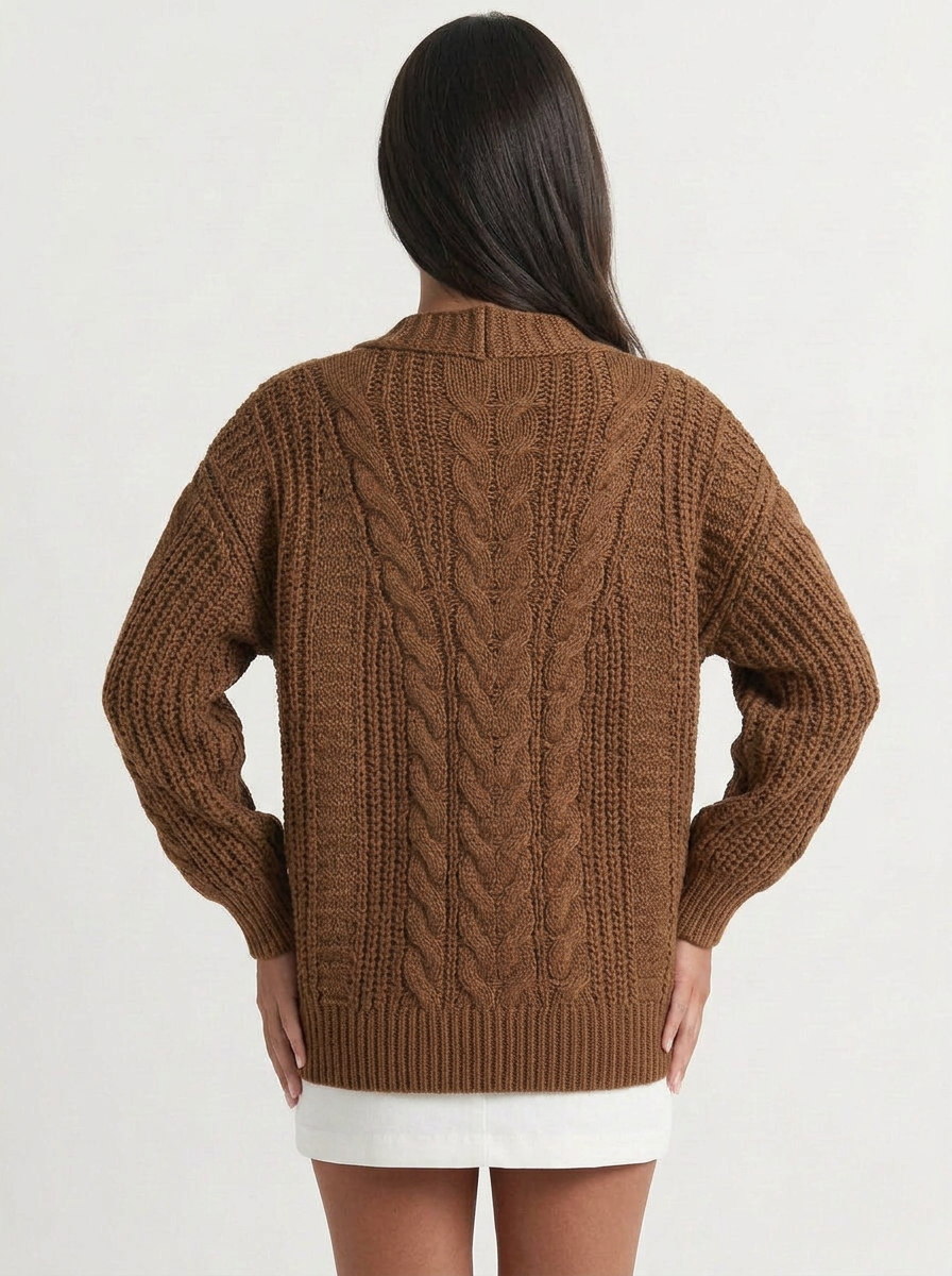 Willow | Women's Oversized Cable Knit Cardigan