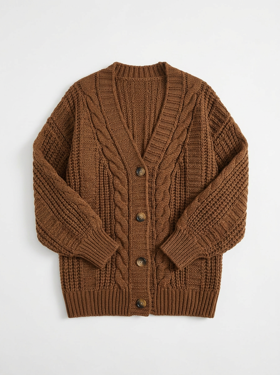 Willow | Women's Oversized Cable Knit Cardigan