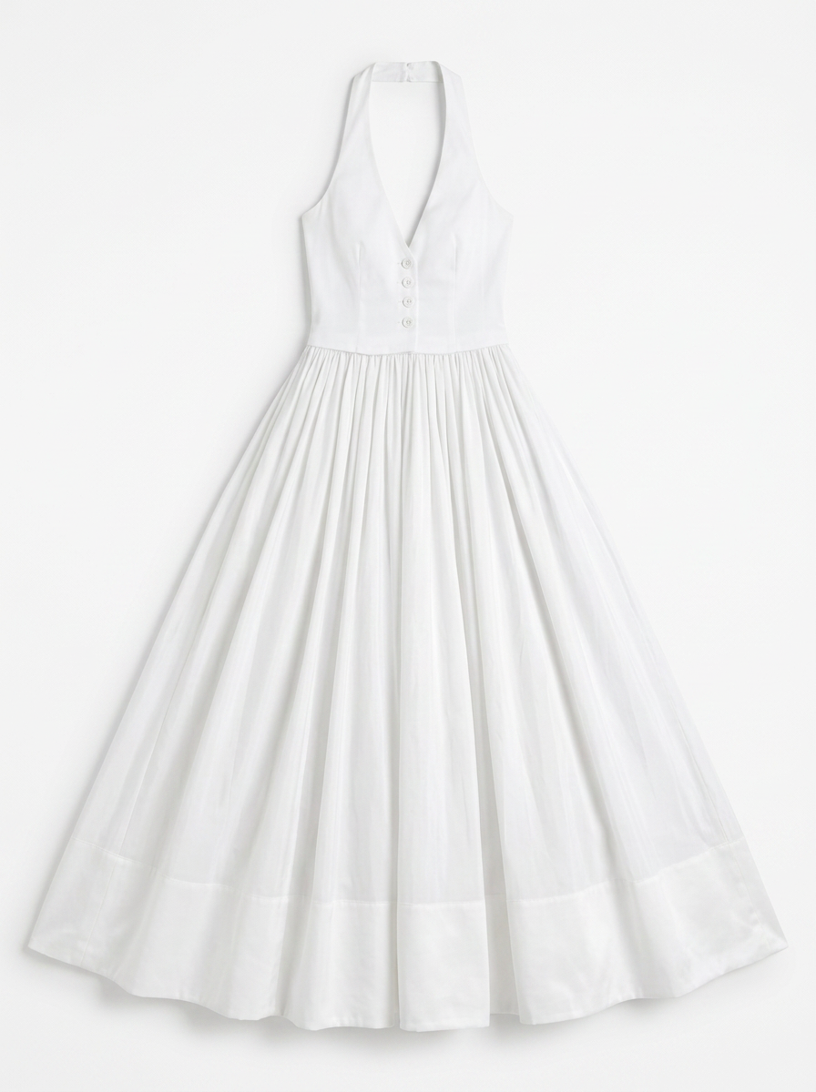 Wren | Halter Neck Maxi Dress