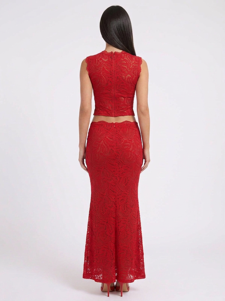 Wren | Lace Crop Top and Maxi Skirt Set