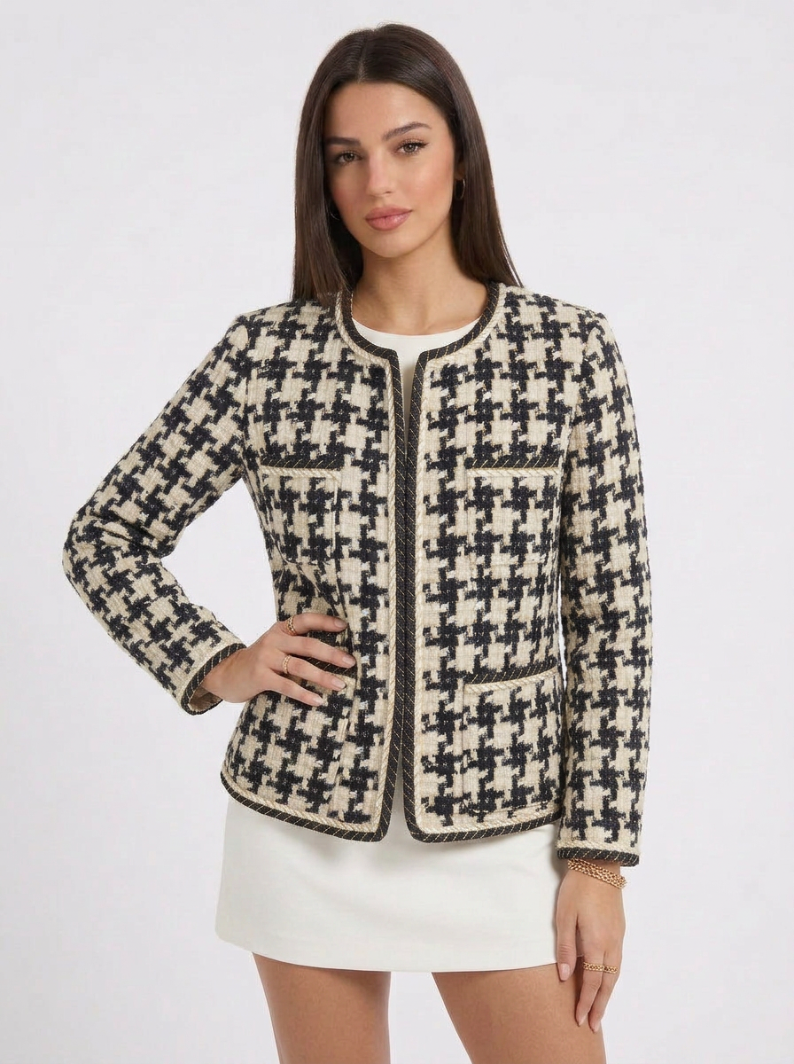 Wren | Women's Houndstooth Jacket