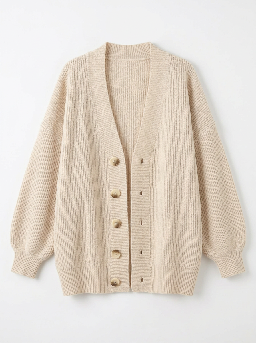 Wren | Women's Oversized Ribbed Cardigan