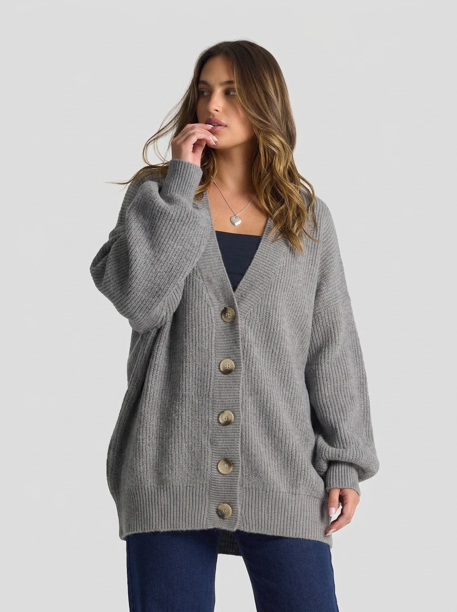 Wren | Women's Oversized Ribbed Cardigan