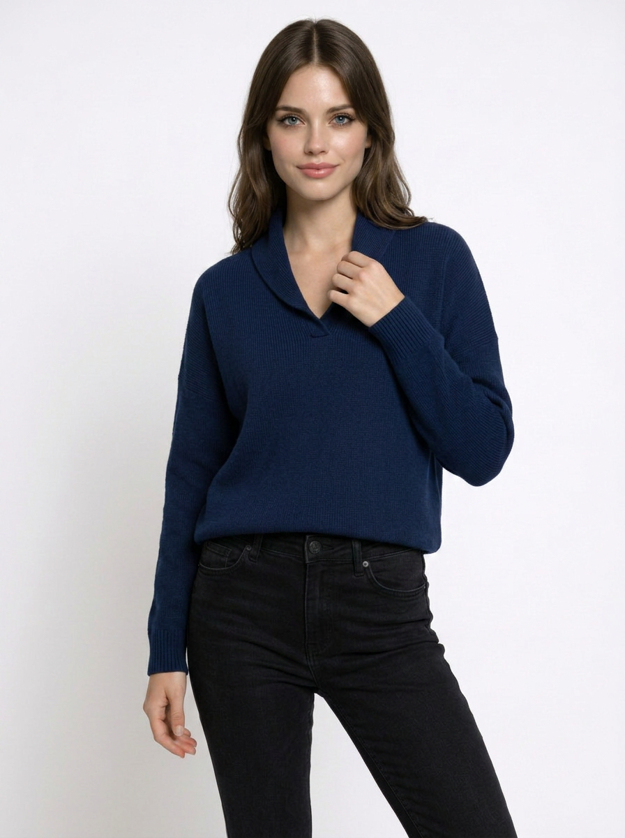 Wren | Women's V-Neck Knit Jumper