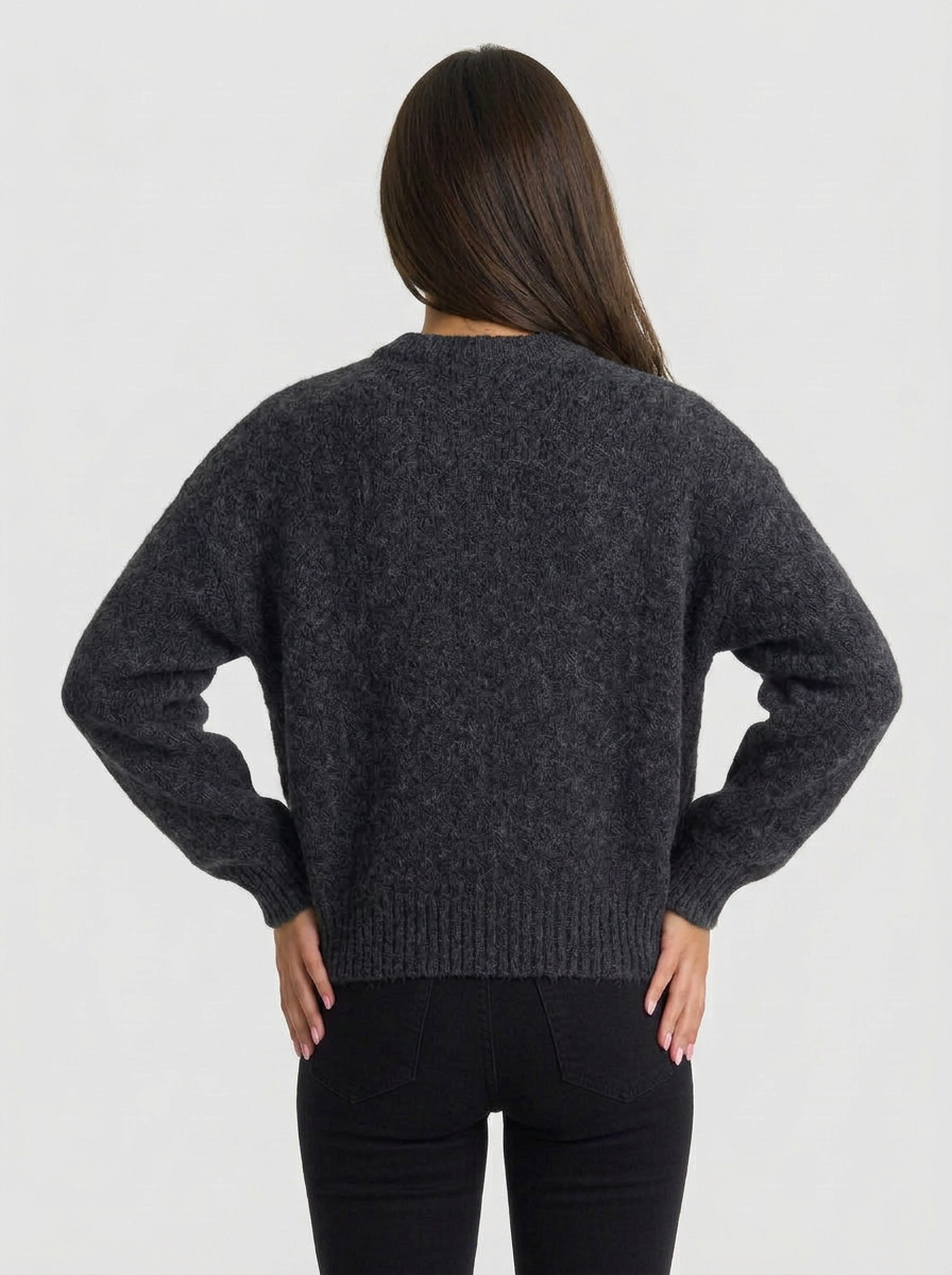 Zoe | Women's Knit Zip-Up Jacket
